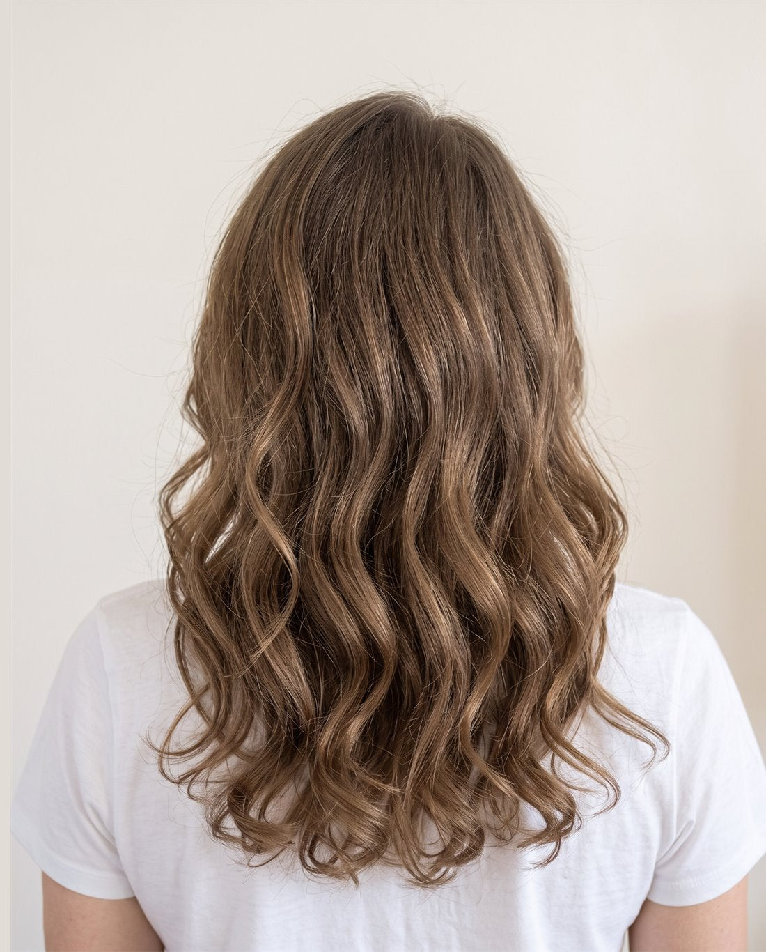 Soft defined waves the morning after sleeping in the Lunelle kit